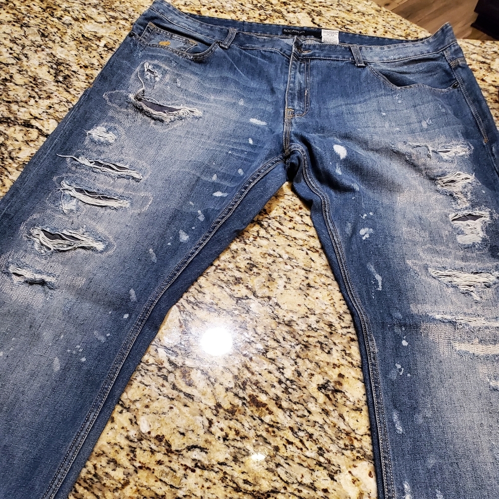 Distressed Jeans